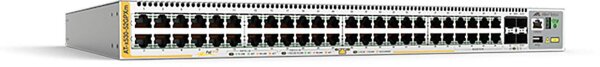 ALLIED TELESIS L3 Stackable Switch, 40x 10/100/1000-T PoE+ , 8x 100M/1G/2.5G/5G-T PoE+,4x SFP+ Ports