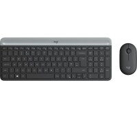 LOGITECH Slim Wireless Keyboard and Mouse Combo MK470 -...