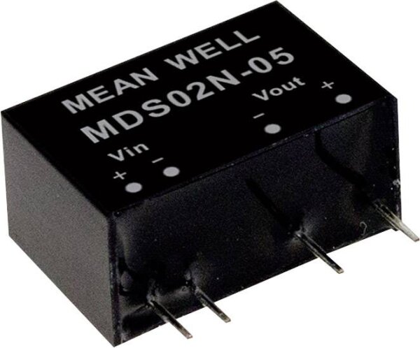 MEAN WELL MDS02N-05 DC/DC-Wandlermodul 400 mA 2 W Anzahl Ausgänge: 1 x