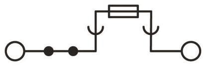 PHOENIX CONTACT PT 4-HESI (5X20) GY/GY 1058940 Sicherungsreihenklemme 0.2 mm² 6 mm² Grau 50 St.