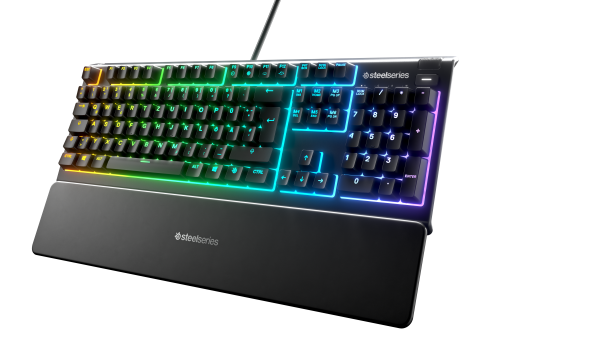 STEELSERIES Apex 3 Kabelgebundende Gaming Tastatur Wasser Resistant