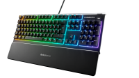 STEELSERIES Apex 3 Kabelgebundende Gaming Tastatur Wasser...