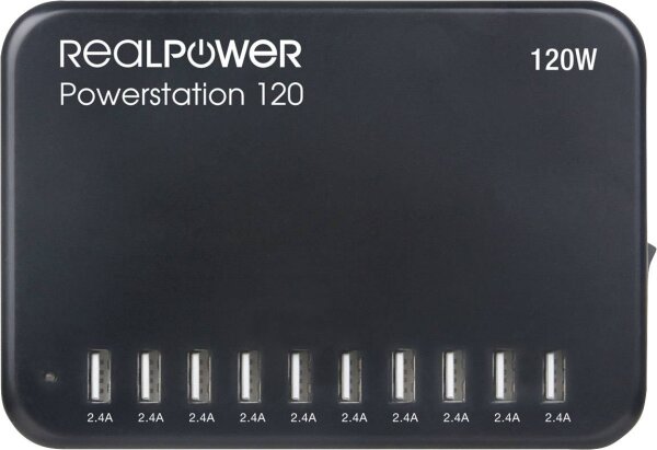 ULTRON RealPower Power Station 120W (10 USB-Ports)