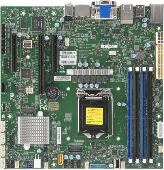 SUPERMICRO X11SCZ-F S1151