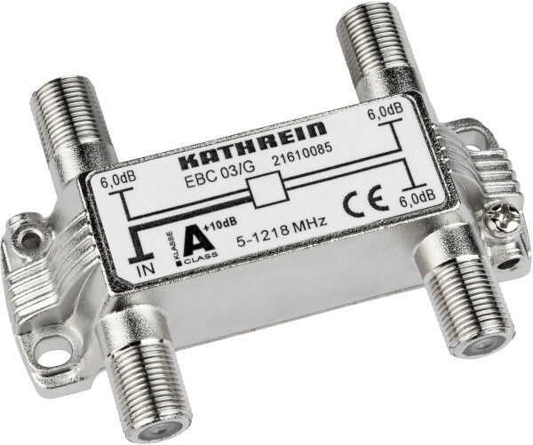 KATHREIN EBC 03/G Verteiler 6dB 3-fach 5-1218MHz (21610085)