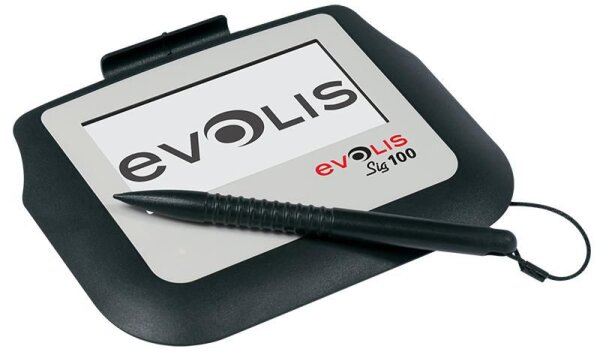 EVOLIS Signature 100 - Unterschriften-Terminal mit LCD Anzeige - 4,7 x 9,5 cm - verkabelt - USB (ST-