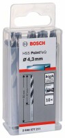 BOSCH Accessories 2608577211 Metall-Spiralbohrer 4.30 mm...