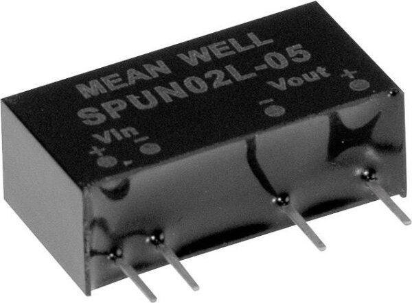 MEAN WELL SPUN02L-12 DC/DC-Wandler 167 mA 2 W Anzahl Ausgänge: 1 x