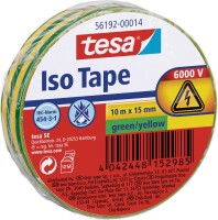 TESA Isolierband 10m 15mm grün/gelb