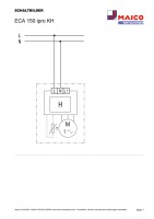 MAICO Zweistufiger ECA 150 ipro KH Kleinraumventilator,DN...