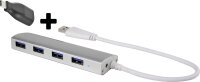 CONRAD 4 Port USB 3.0-Hub USB Type-C?-Stecker mit...