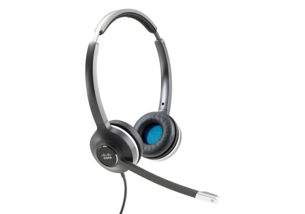 CISCO SYSTEMS 532 Wired Dual - Headset - On-Ear - kabelgebunden - für IP Phone 6841, 6851, 881