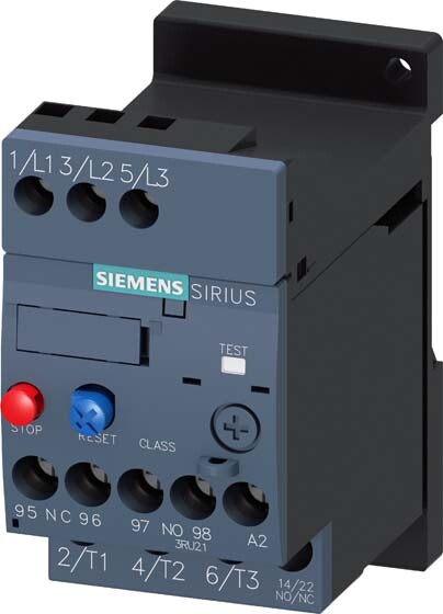 SIEMENS SIEM Überlastrelais 3RU2116-1GB1 S00 4,5-6,3A Class10