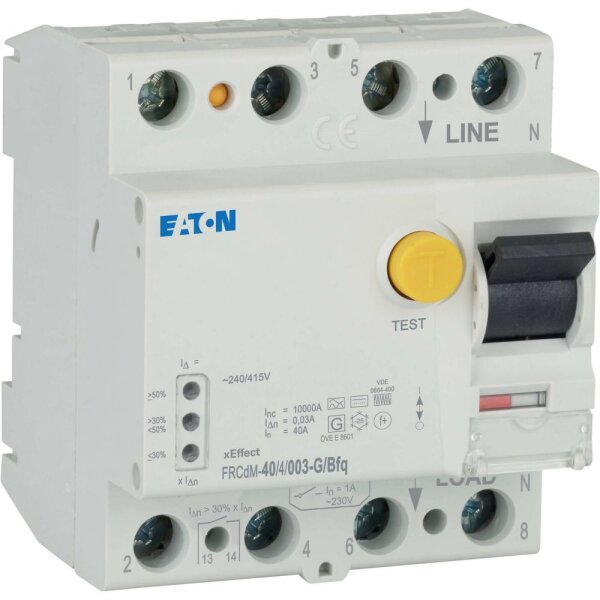 EATON digi.Allstrom FRCDM-40/4/003-G/BFQ FI-Schalter 40A 4p 30mA 179531