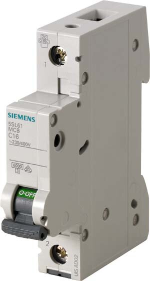 SIEMENS SIEM Automat B 20A             5SL6120-6     230/400V 6kA 1pol.