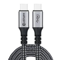 ESTUFF - USB-Kabel - USB-C (M) zu USB-C (M) - USB4 Gen3x2...