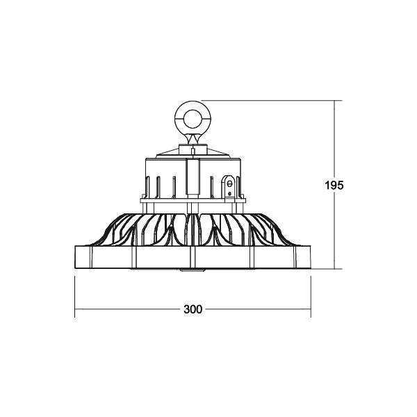 BRUMBERG LED-Hallenstrahler 4000K DALI 1 Stück