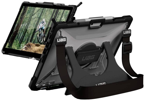 URBAN ARMOR GEAR Plasma Handstrap Case Surface Pro 9 mit Standfunktion und Stifthalter