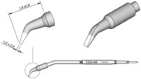 JBC Tools C250405 Lötspitze Meißelform,...