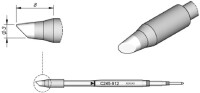 JBC Tools C245912 Lötspitze Rundform,...