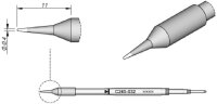 JBC Tools C245032 Lötspitze Rundform, gerade...