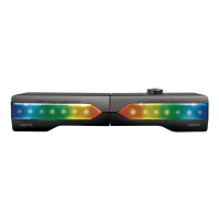 LOGILINK Mobile Soundbar mit Party-Light, 2in1 Gaming Sound