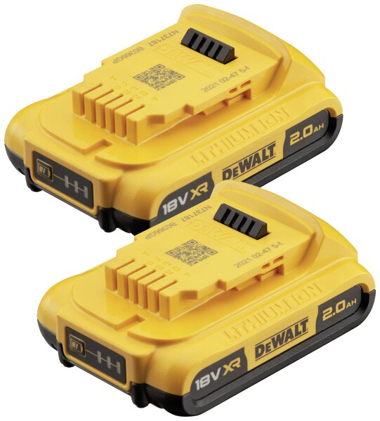 DEWALT DCB183D2-XJ 18V 2Ah Akku-Set