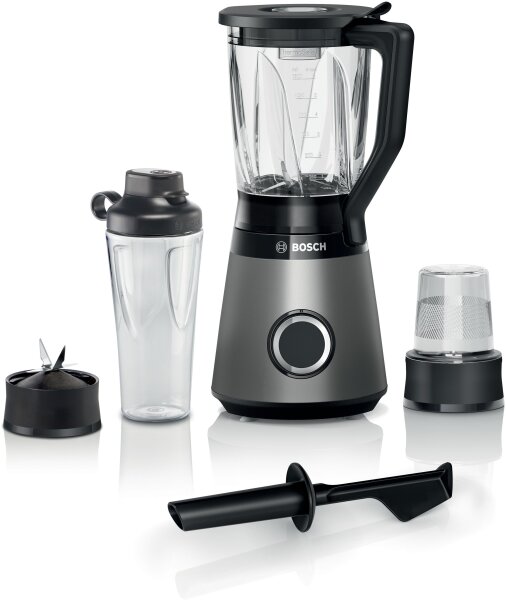 BOSCH MMB6177S Standmixer VitaPower Serie 4 Smoothie Maker silber/schwarz