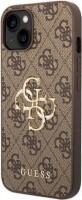 GUESS PU 4G Metal Logo Case für Apple iPhone 14 Max...