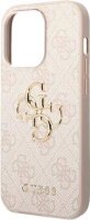 GUESS PU 4G Metal Logo Case für Apple iPhone 14 Pro...