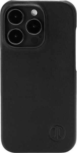 JT BERLIN Echtleder Kreuzberg Backcover Apple iPhone 14 Pro Schwarz