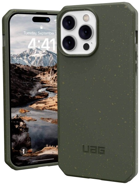 URBAN ARMOR GEAR Outback-BIO Case Apple iPhone 14 Pro Max Oliv