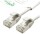 ROLINE green 21443304 RJ45 Netzwerkkabel, Patchkabel CAT 6a U/FTP 1.50 m Grau 1 St.