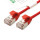 ROLINE green 21443311 RJ45 Netzwerkkabel, Patchkabel CAT 6a U/FTP 0.30 m Rot 1 St.