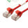 ROLINE green 21443312 RJ45 Netzwerkkabel, Patchkabel CAT 6a U/FTP 0.50 m Rot 1 St.