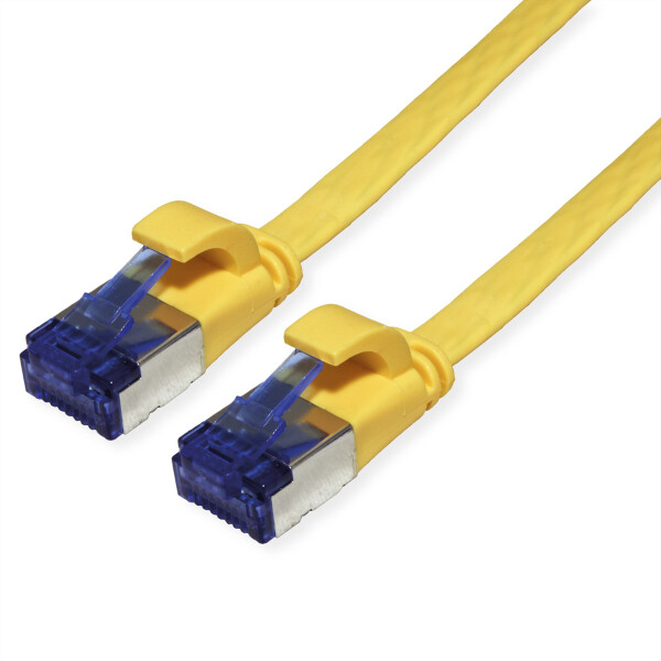 VALUE 21992135 RJ45 Netzwerkkabel, Patchkabel CAT 6a F/UTP 5.00 m Gelb 1 St.