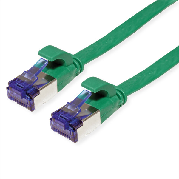 VALUE 21992140 RJ45 Netzwerkkabel, Patchkabel CAT 6a F/UTP 0.50 m Grün 1 St.