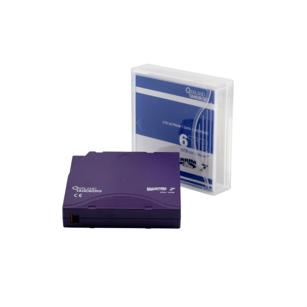 TANDBERG LTO-7 Data Cartridge 6.0/15.0TB un-labeled w. case