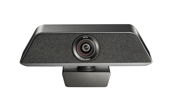 OPTOMA Webcam SC26B Plug & Play Resolution 4K at 30fps HDR wide angle of 120 face detection built-in