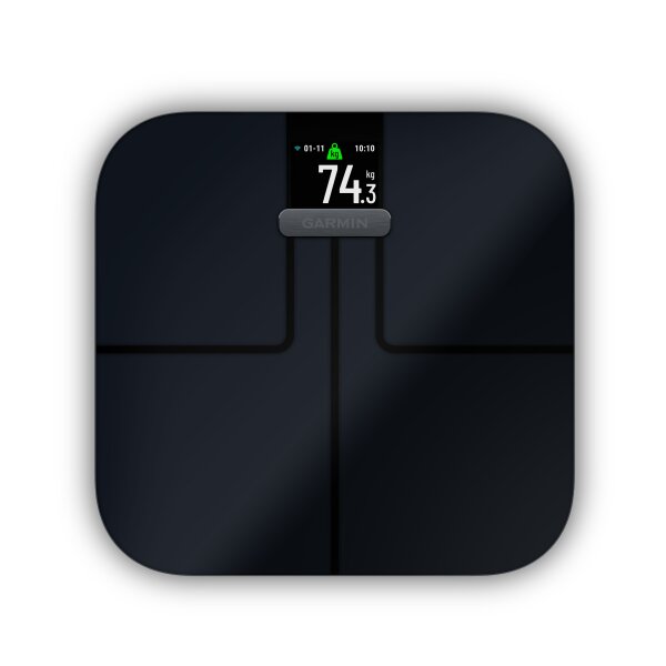 GARMIN Index S2 Smart Scale, Schwarz