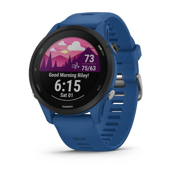 GARMIN Forerunner 255 Basic, GPS, EU/PAC, Tidal Blue