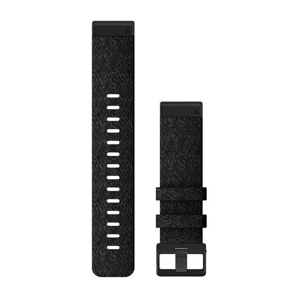 GARMIN QuickFit - Uhrarmband - Heathered Black - für fenix 6 Pro, Sapphire (010-12863-07)