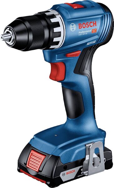 BOSCH GSR 18V-45 Professional 500 U/min Ohne Schlüssel 900 g Schwarz - Blau (06019K3204)