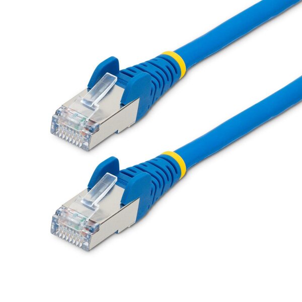 STARTECH.COM 5m CAT6a Kabel LSZH 10 Gigabit RJ45 LAN Kabel SFTP Patchkabel CAT6a Verlegekabel Abgesc