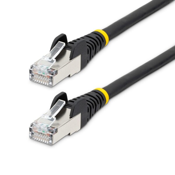 STARTECH.COM 7,5m CAT6a Kabel LSZH 10 Gigabit RJ45 LAN Kabel SFTP Patchkabel CAT6a Verlegekabel Abge