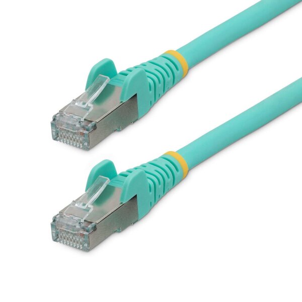 STARTECH.COM 3m CAT6a Kabel LSZH 10 Gigabit RJ45 LAN Kabel SFTP Patchkabel CAT6a Verlegekabel Abgesc