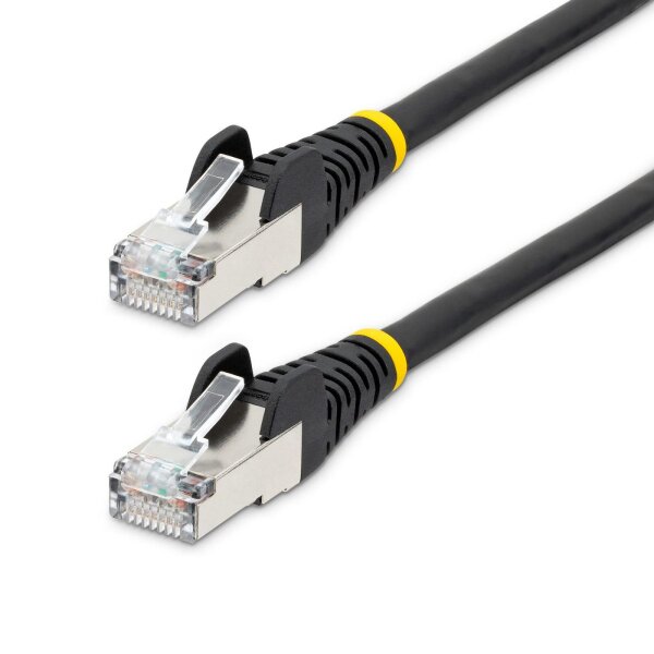 STARTECH.COM 5m CAT6a Kabel LSZH 10 Gigabit RJ45 LAN Kabel SFTP Patchkabel CAT6a Verlegekabel Abgesc