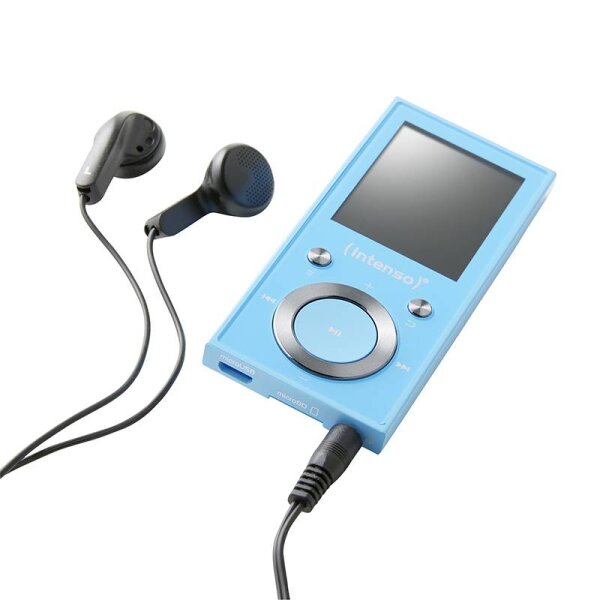 INTENSO MP3 Player Video Scooter 16 GB, 1,8"" LCD, blau retail