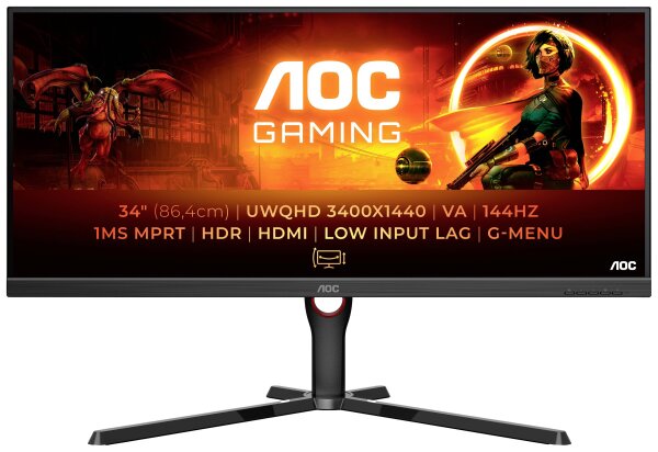 AOC Eu Led Display 86.4 Cm (34)