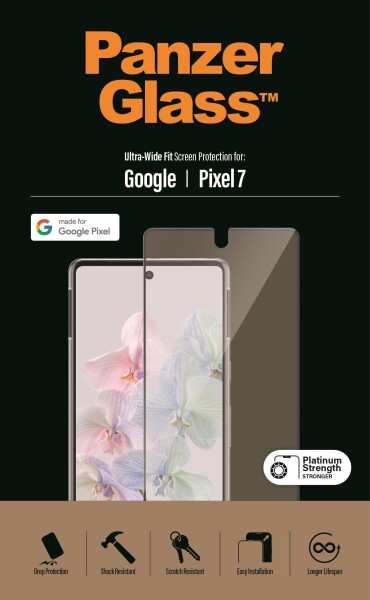 PANZERGLASS Google Pixel 7, Classic fit, Black AB